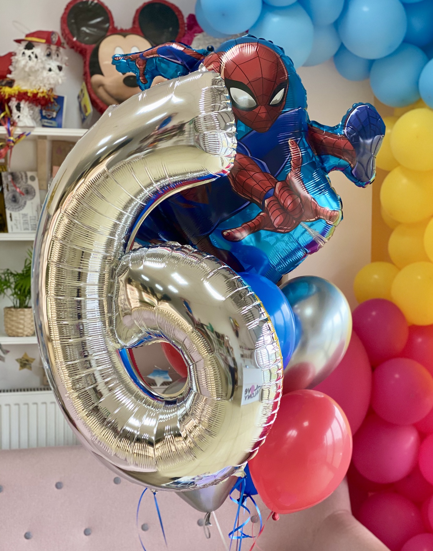 Zestaw na urodziny dla chłopca SPIDERMAN