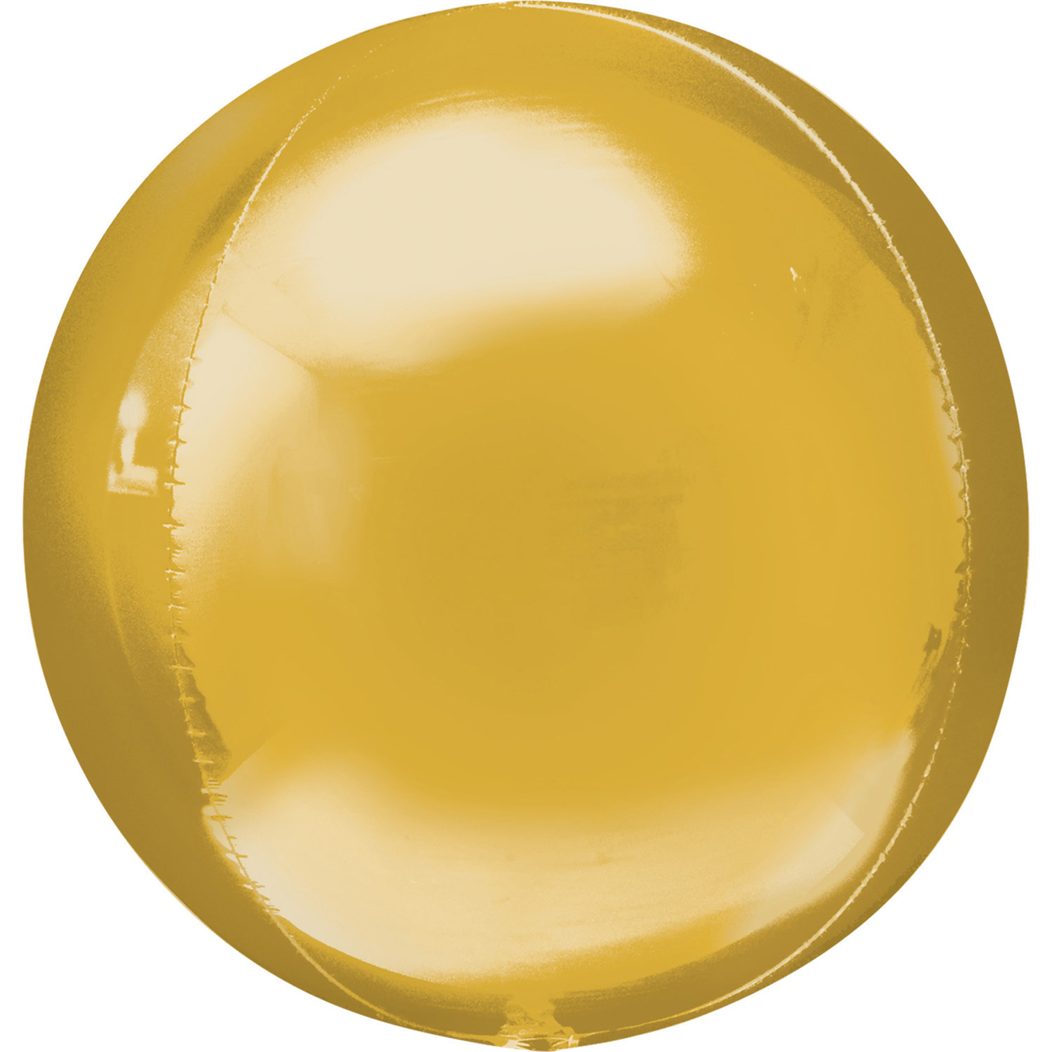 Balon foliowy kula ORBZ złoty 40cm, ANAGRAM