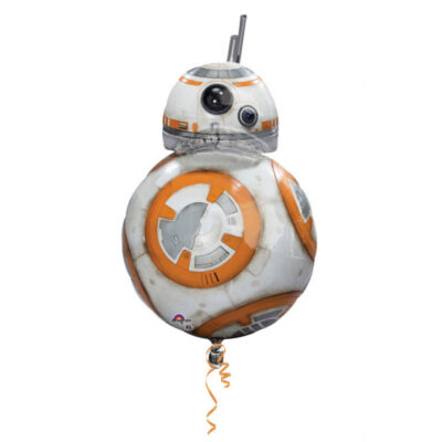 Balon foliowy BB-8 Star Wars z helem 83 cm, ANAGRAM