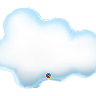 Balon foliowy chmurka z helem 76 cm, QUALATEX