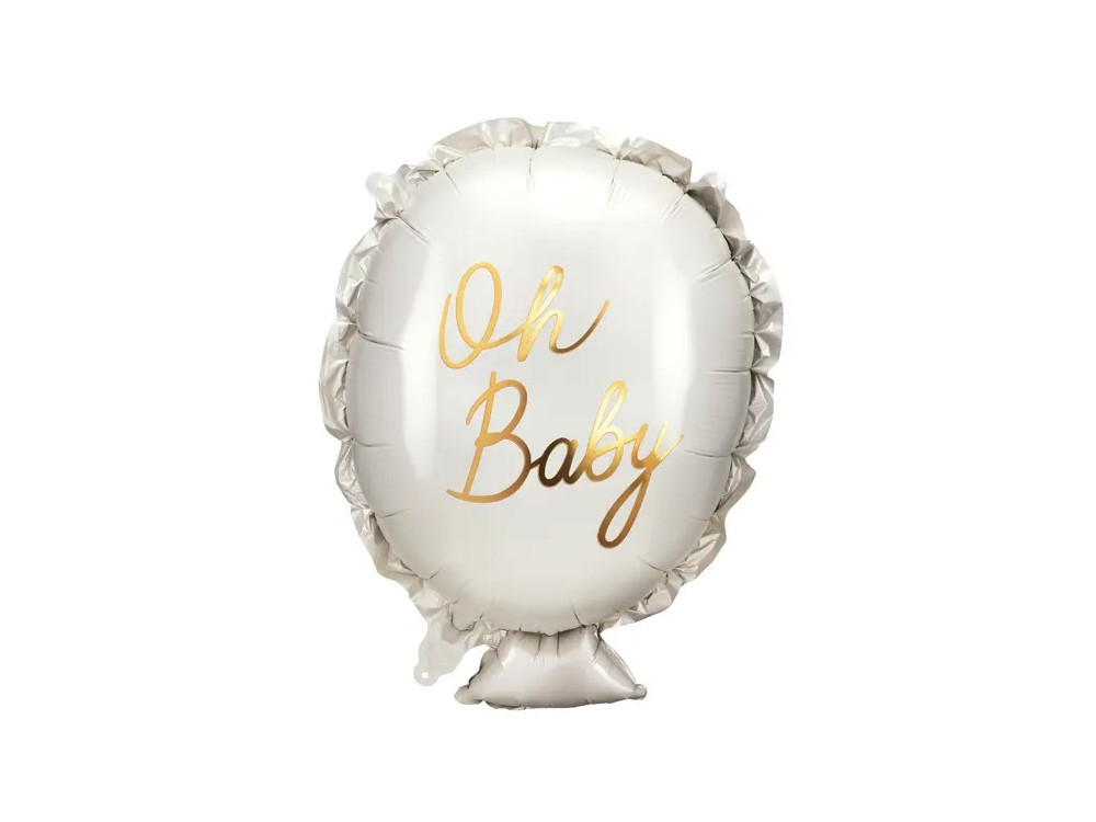 Balon foliowy Oh Baby z helem 69 cm, PartyDeco