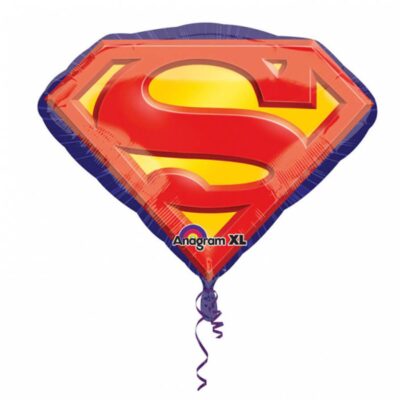 Balon foliowy Superman z helem 66 cm, ANAGRAM